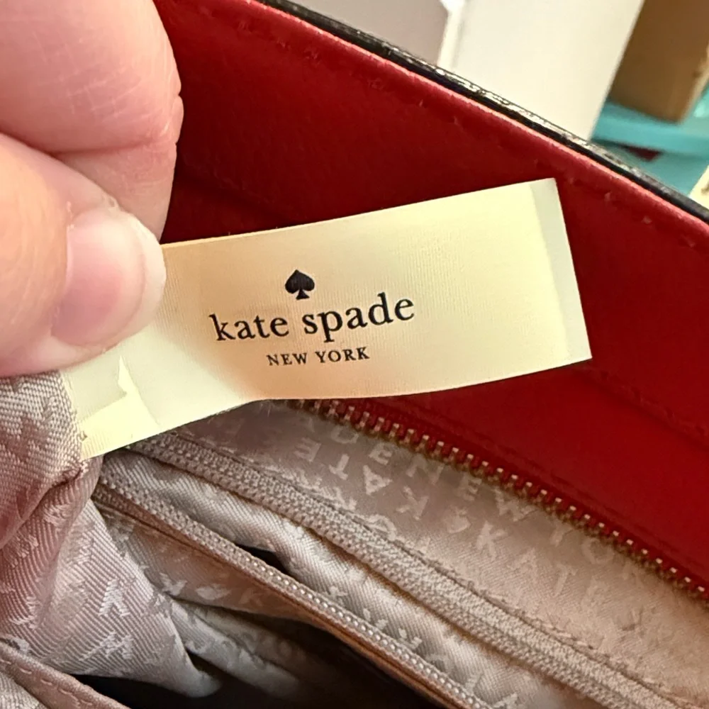 Kate Spade Red Leather Lana Satchel - Picture 13 of 14